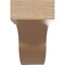 Ekena Millwork 3"W x 18"D x 6"H Thin Del Monte Rough Cedar Woodgrain TimberThane Corbel, Primed Tan CORUR03X18X06DELRCPR - alternate 6